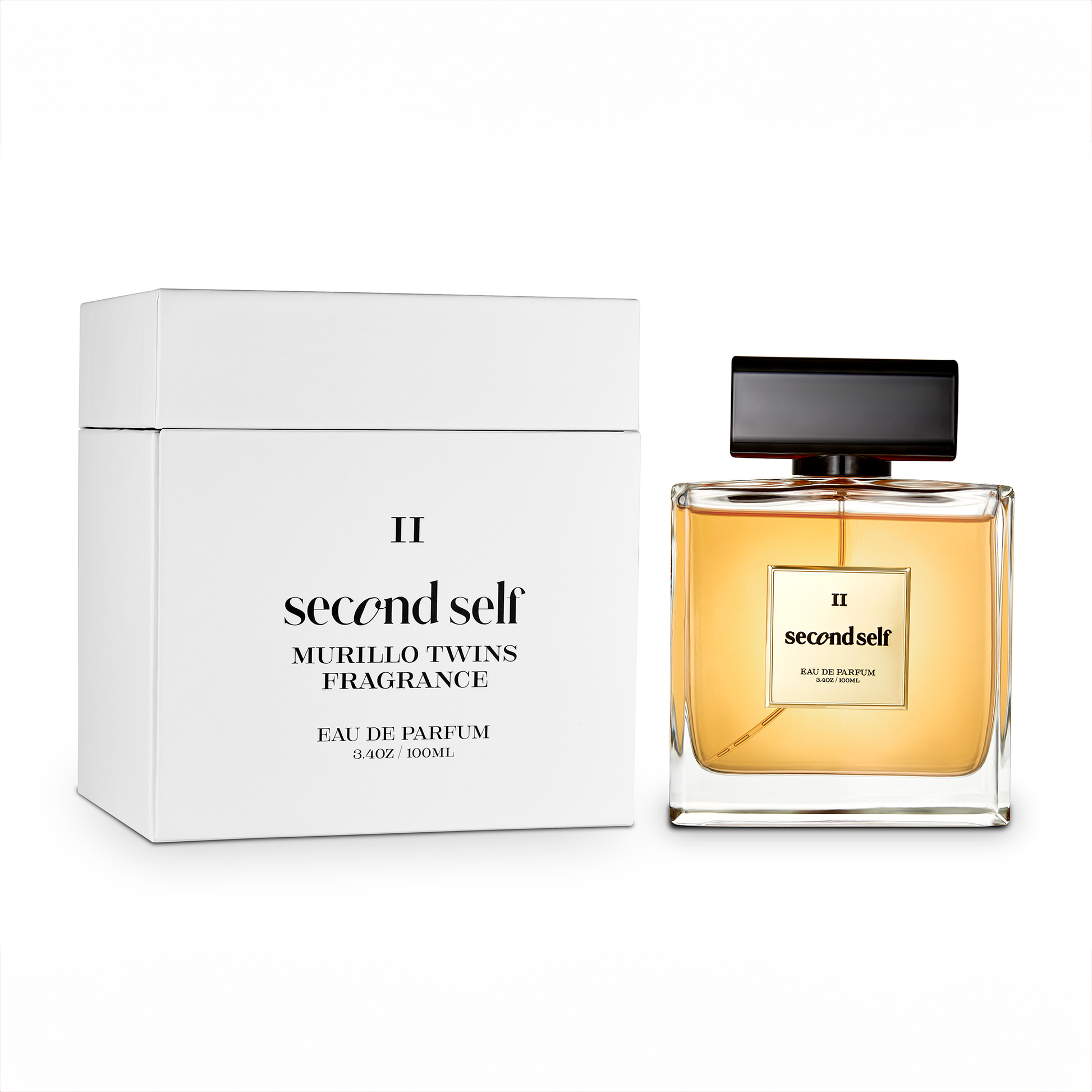 The Second Self fragrance from Murillo Twins Fragrance displayed alongside the box it comes in.
